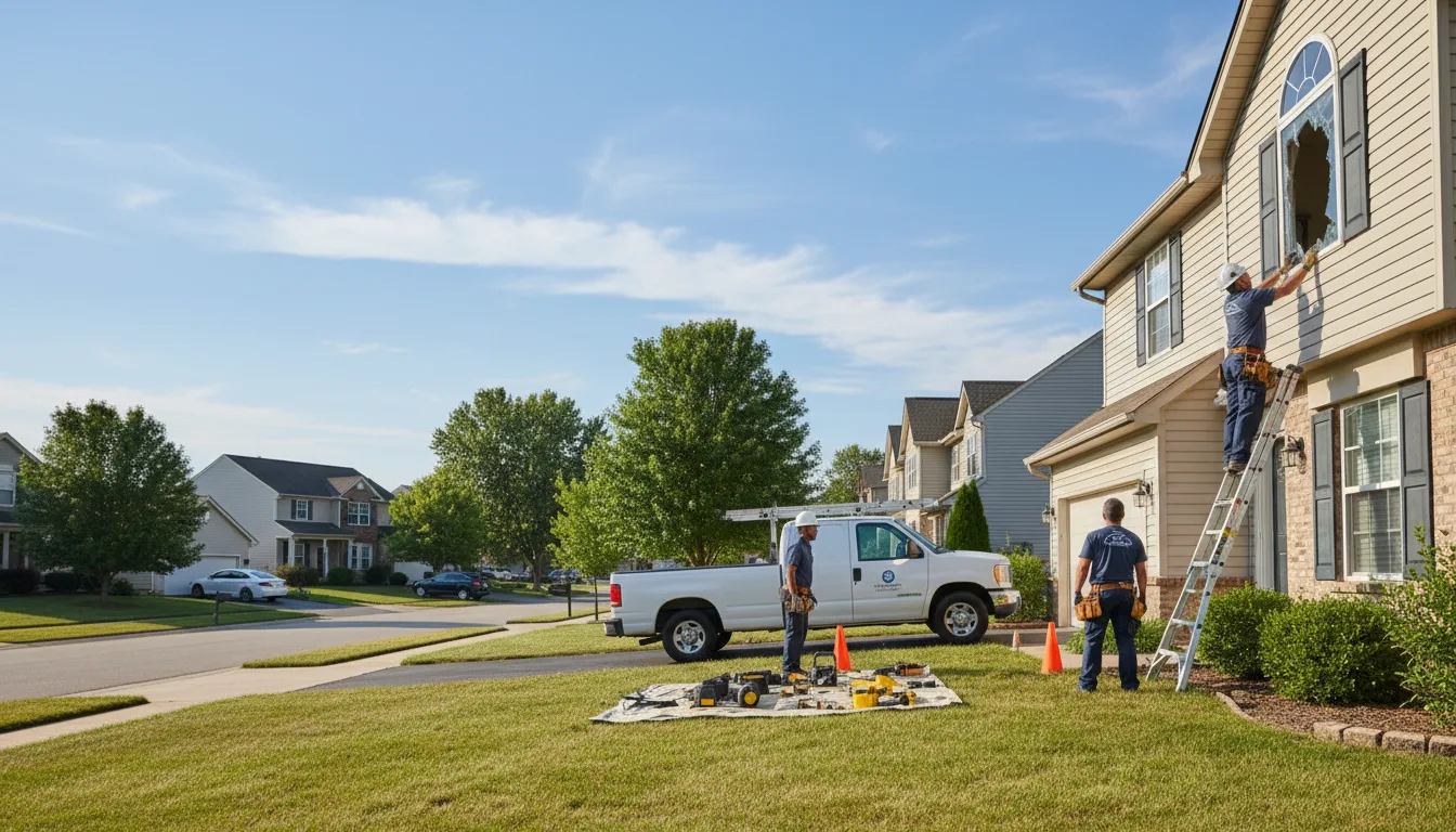 Expert window installer providing residential service in Mount Pleasant, TN
